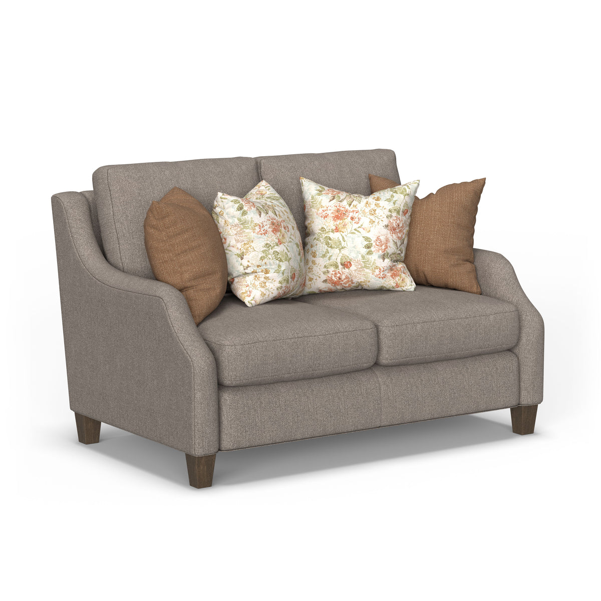 Gianna Fabric Traditional Loveseat | Flexsteel