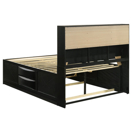 Isabel Black 5-piece Storage Bedroom Set - sold by Home Elegance USA