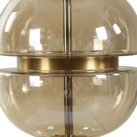 Assemble Half-Sphere Table Lamp Brass / Brown / Gold - Light Brown / Gold by Uttermost - View 6