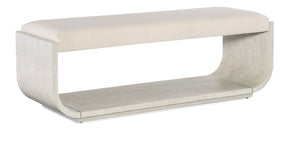 Modern Mood Bed Bench - Beige by Hooker Furniture - View 1