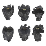 Self-Portrait Metallic Wall Decor (Set of 6) - Black by Uttermost - View 6