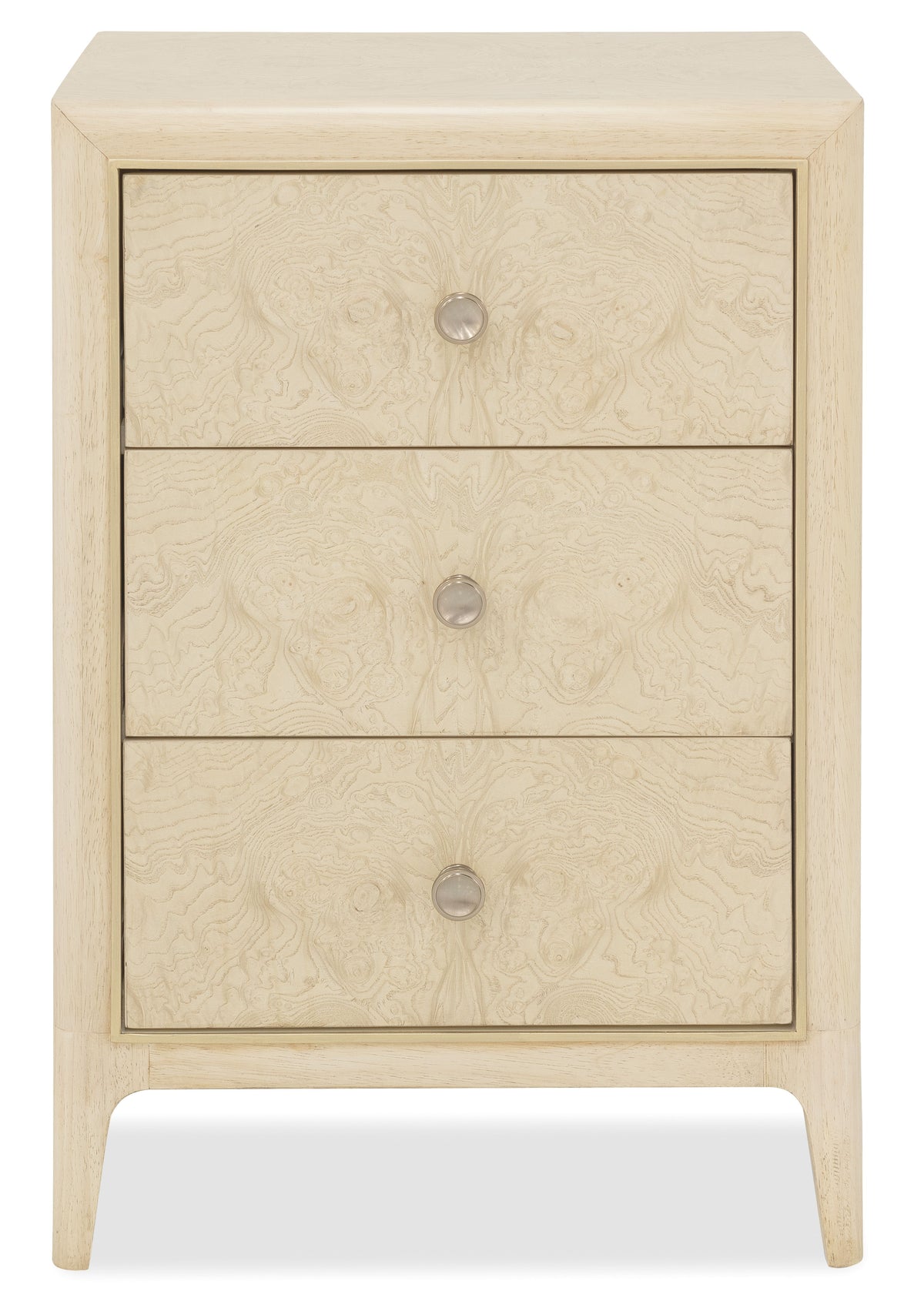 Archives Small Nightstand Alabaster - Beige by Hooker Furniture - View 2