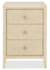 Archives Small Nightstand Alabaster - Beige by Hooker Furniture - View 2