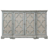 Sophie 4 Door Cabinet Gray - Silver by Uttermost - View 1