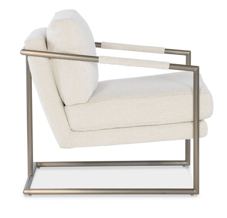 Moody Metal Chair - White by Hooker Furniture - View 3