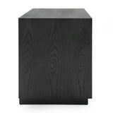 Modrest Manhattan - Contemporary Grey and Gold Nightstand