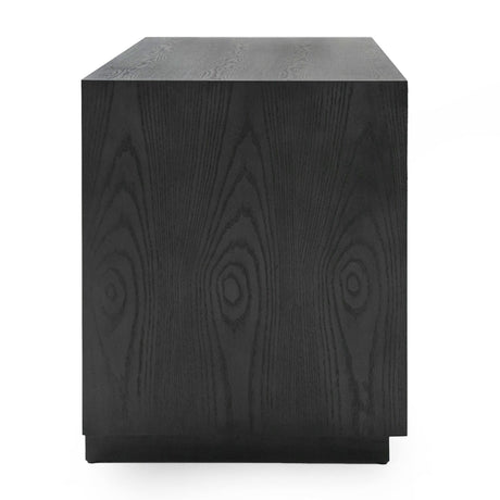 Modrest Manhattan - Contemporary Grey and Gold Nightstand