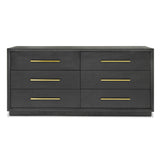 Modrest Manhattan- Contemporary Grey and Gold Dresser