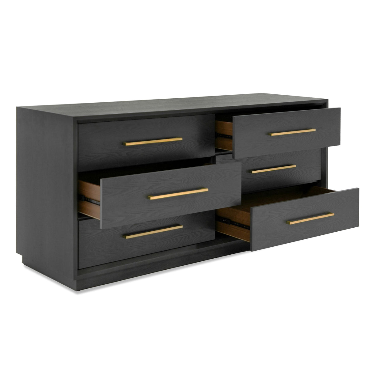 Modrest Manhattan- Contemporary Grey and Gold Dresser