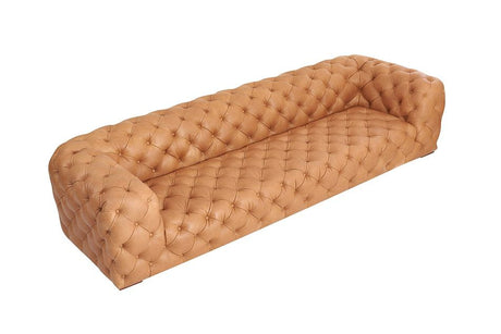 Divani Casa Dexter - Transitional Camel Tufted Sofa - sold by Home Elegance USA