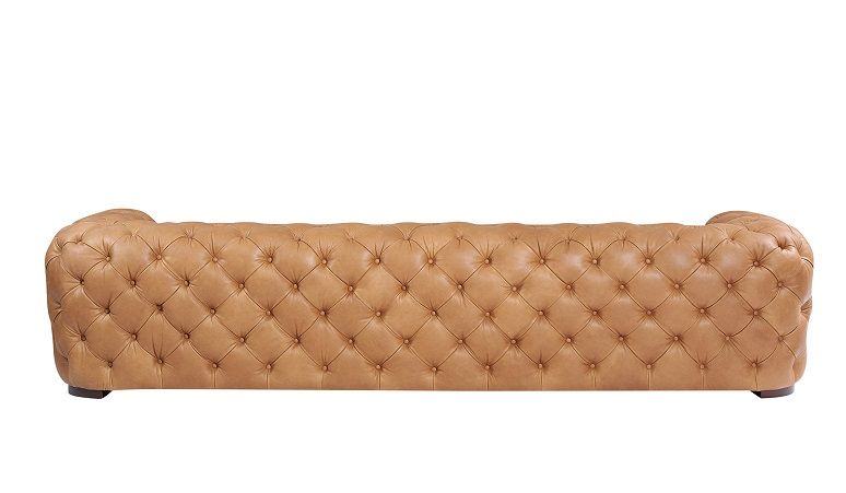 Divani Casa Dexter - Transitional Camel Tufted Sofa - sold by Home Elegance USA