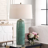 Andale Table Lamp - Green by Uttermost - View 2