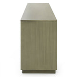 Modrest Nixa - Modern Wide Birch + Brushed Bronze Dresser