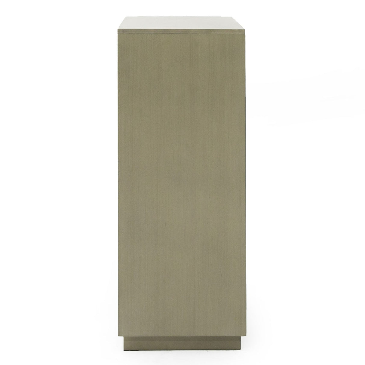 Modrest Nixa - Modern Wide Birch + Brushed Bronze Chest