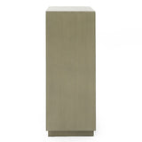 Modrest Nixa - Modern Wide Birch + Brushed Bronze Chest