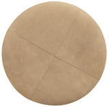 Cashiers Cocktail Ottoman Chestnut / Vintage Ecru - Dark Brown / Beige by Hooker Furniture - View 6