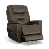 Shaw Power Lift Recliner With Power Headrest & Lumbar - Driftwood | Flexsteel