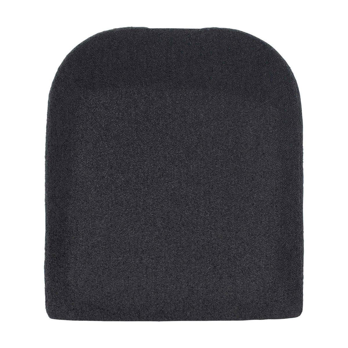 Bolster Back Outdoor Dining Chair Charcoal - Black by Uttermost - View 9