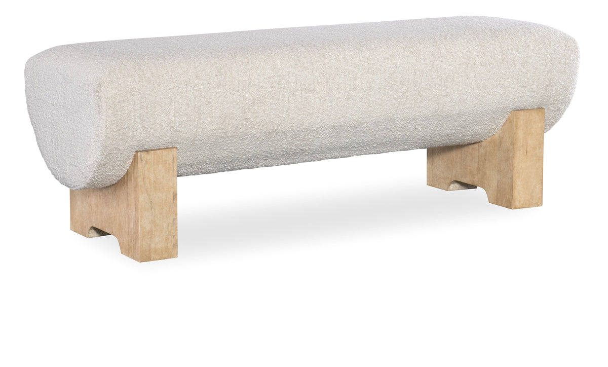 Retreat Bed Bench - Beige / Light Brown by Hooker Furniture - View 1