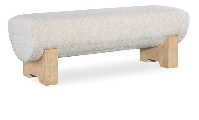 Retreat Bed Bench - Beige / Light Brown by Hooker Furniture - View 1