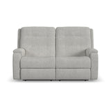 Arlo Transitional Fabric Power Reclining Loveseat | Flexsteel