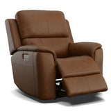 Henry Power Recliner With Power Headrest & Lumbar - Caramel | Flexsteel