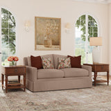 Lottie Loveseat With Skirt Trim | Flexsteel