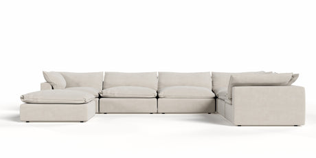 Garman Modern Light Grey Modular Sectional Sofa – VIG Furniture