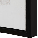 Clean Slate Slate Hand Painted Canvas - Dark Gray by Uttermost - View 6