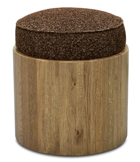 Berkley Storage Footstool - Dark Brown by Hooker Furniture - View 1