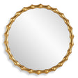 Nacala Round Mirror - Gold by Uttermost - View 1