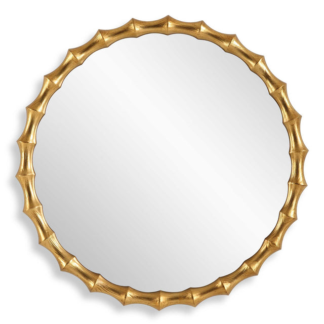 Nacala Round Mirror - Gold by Uttermost - View 1