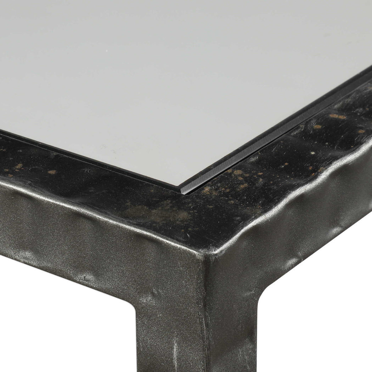 Leo Industrial Console Table - Silver by Uttermost - View 5