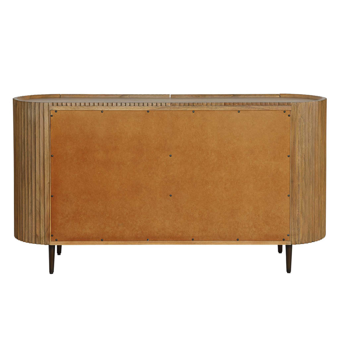 Reese Pleated 2 Door Cabinet Woodtone - Light Brown by Uttermost - View 6