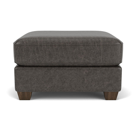 Thornton Leather Ottoman | Flexsteel