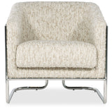 Cody Chair Beige - White / Silver by Hooker Furniture - View 4