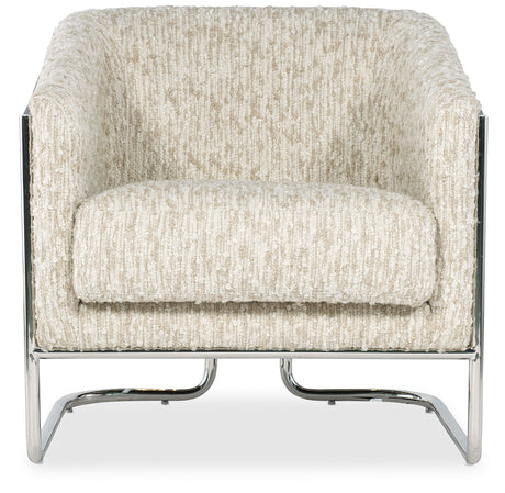 Cody Chair Beige - White / Silver by Hooker Furniture - View 4