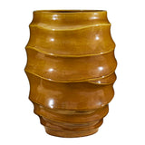 Canyon Wave Indoor-Outdoor Earthy Planter - Light Brown by Uttermost - View 4