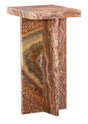 Melange Denys Spot Table - Red / Light Brown by Hooker Furniture - View 1