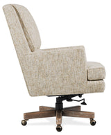 Wright Fabric Executive Swivel Tilt Chair - Beige by Hooker Furniture - View 5