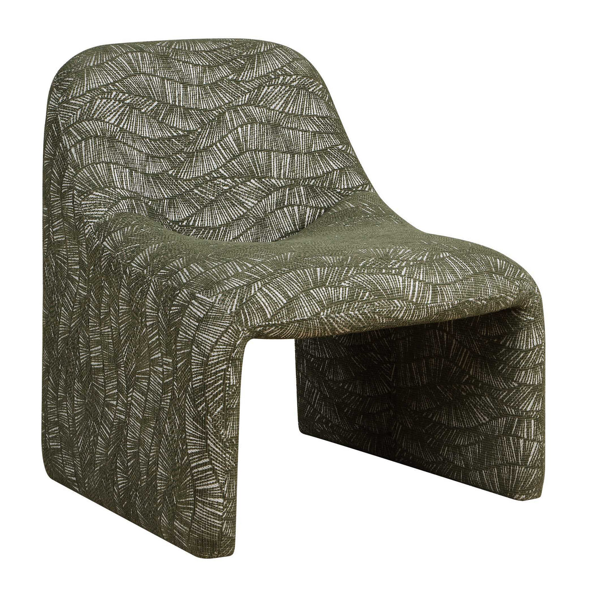 Menlo Accent Chair - Green by Uttermost - View 6