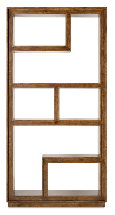Melange Nikos Etagere - Dark Brown by Hooker Furniture - View 5