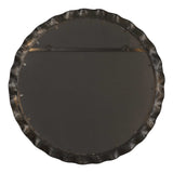 Haya Round Mirror - Gold by Uttermost - View 6