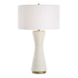 Ridgeline Matte White Table Lamp by Uttermost - View 1