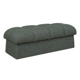 Harlem Bench Moss Green / Lake Blue - Dark Green by Uttermost - View 6