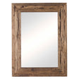 Rennick Wood Mirror - Dark Brown by Uttermost - View 1