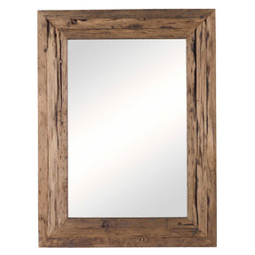 Rennick Wood Mirror - Dark Brown by Uttermost - View 1