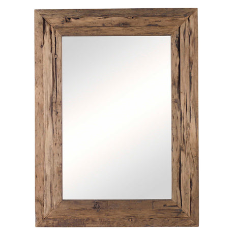 Rennick Wood Mirror - Dark Brown by Uttermost - View 1