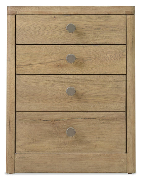 Mobile File Cabinet - Light Brown by Hooker Furniture - View 5