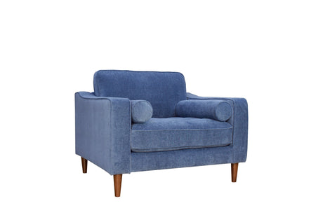 ANDERSON CHAIR - DENIM BLUE | Home Elegance USA